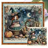 (Multi-Style) Halloween House-11CT Stamped Cross Stitch 50*50cm/19.69*19.69in