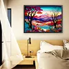 Landscape -11CT Stamped Cross Stitch Kit(45*60cm)