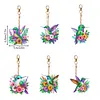 6 PCS Hummingbird Double Sided - 5D DIY Keychain