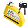 Motorcycle Lock With Alarm|110dB Alarm Sound Disc Brake Lock,Motorcycle Lock Accessories|Waterproof Brake Lock,For Electric Cars,Motorcycle,Moped,Dirt Bike,Road Bikes,Scooter