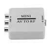 AV To RF Video Converter Mini HD Video Adapter Box Support 67.25/61.25MHz