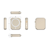 3-in-1 Magnetic Wireless Charger 5,000mAh Magnetic Wireless Power Bank PD20W Fast Charge Magsafe Rechargeable Phone Earphone Watch