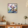 Diamond Painting-DIY Full Round Drill Elderly Lady