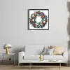 Christmas Wreath-Partial Speical Shaped Diamond Painting 30*30CM