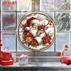 Diamond Painting Acrylic Christmas Santa Claus Elk Diamond Art Pendant Wall Decor