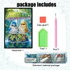 (US Local)Bird Special Shaped A5 5D DIY Diamond Art Painting Notebook Kit for Friends