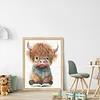 Yak-Full Embroidery 2 Strands 14CT Stamped Cross Stitch-30*40CM