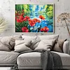 (US Local)Flower-11CT Stamped Cross Stitch Kit(55x45cm)