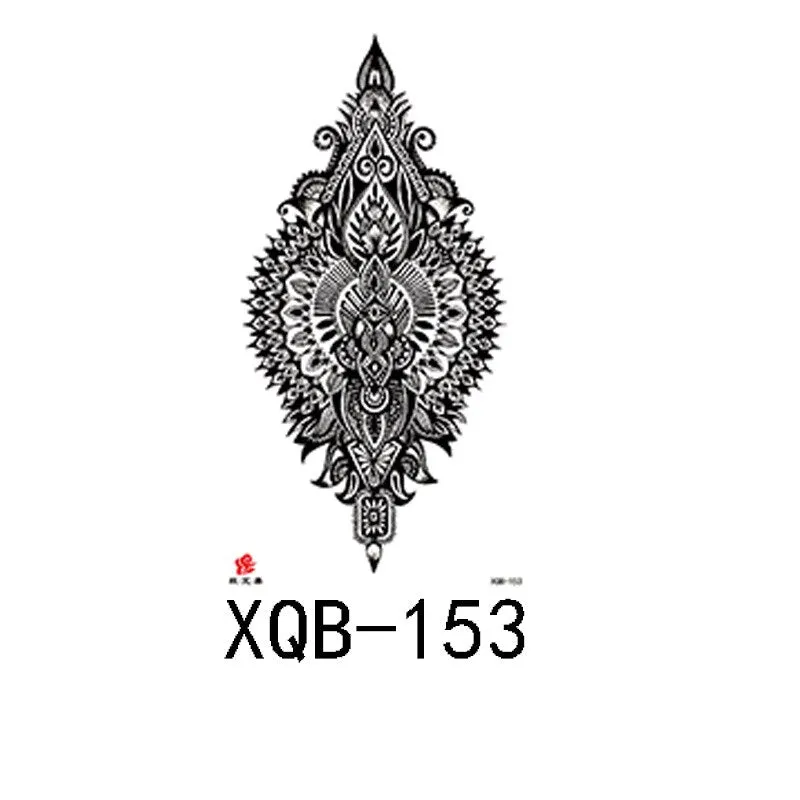 Small Full Arm Waterproof Tattoo Sticker Half Arm Arm Fierce Wolf Head Animal Arm Lasting European and American Tattoo Sticker