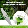 Metal Grass String Trimmer Head Replacement Saw Blades Lawn Mower Fittings