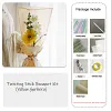 DIY Handmade Twist Stick Craft Flower Bouquet Chenille Stems Craft Pipe Cleaners Gift Decor Set