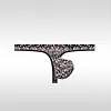 Men's Low Waist Sexy Transparent Ice Silk U Convex Pouch Briefs