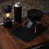 Cooking Stove Mat Camping Gas Can Protective Cover for SOTO 310/340 Spider Stove