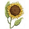 Stamped Cross Stitch-SunFlowers (17*17CM)