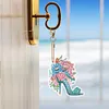 8pcs/set DIY Diamond Painting Special Shape Double Sided Diamond Art Ornaments Keychain Kit