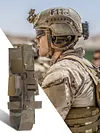 Molle Radio Pouch Adjustable Wear-Resistant Molle Radio Holster for Bags Duffels