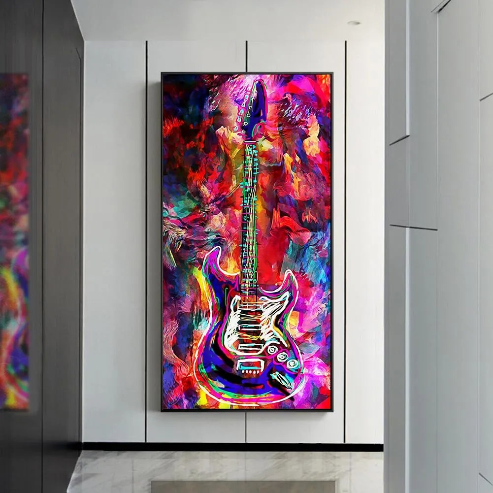 Diamond Painting - Full Round Drill - Guitar (85*45cm)