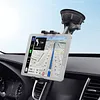Suction Cup Car Tablet Holder with Adjustable Arm & 360 Rotation Car Phone Mount for Dashboard & Windshield Heavy Duty Truck Accessories