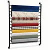 [US Local Warehouse] 13 Rolls Vinyl Roll Holder with Adjustable Hanging Rod for Wallpaper Window Film