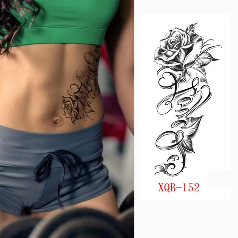 Sdrawing Forest Wolf Tattoo Sticker For Men Tiger Skull Skeleton King Animal Fake Tattoo for Women Tattoo Temporary Waterproof
