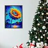 >SALE<5D DIY Full Round Drill Diamond Painting Fluttering Sunflower Home Decor 30x40cm