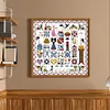 (Counted/Stamped) 14CT Repair Sewing-Cross Stitch 28*28cm/11.02*11.02in(Brand)