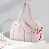 Women Travel Duffel Bag Waterproof Gym Tote Bag with Wet Pocket Luggage Bag