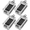 Expandable Fishing Tackle Box Luminous Waterproof Magnetic Tools Storage Box