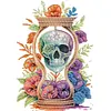 Diamond Painting-DIY Crystal Rhinestone Skull Hourglass