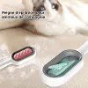 Peigne d'&eacute;pilation pour animaux de compagnie avec r&eacute;servoir d'eau