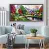 (Big Size)[Brand]Landscape - 14CT Stamped Cross Stitch - 103*52cm - Natural