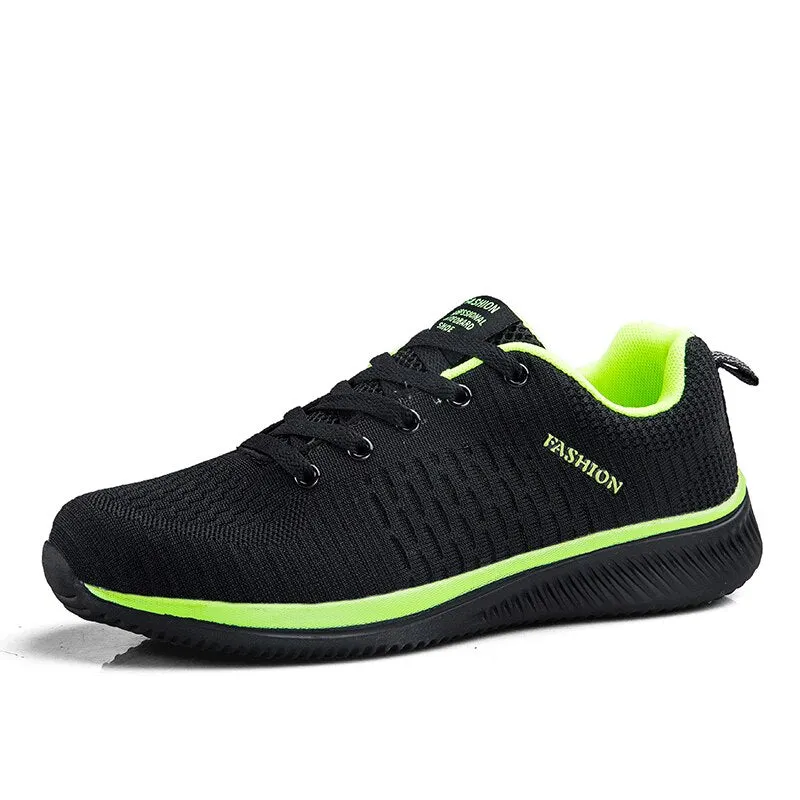 Fly Weaving Men Casual Shoes Spring Summer Shoes Men Damping Tennis Sneakers Men High Quality Breathable Male Footwear