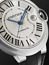 Automatic 40mm Stainless Steel and Alligator Watch, Ref. No. WSBB0039