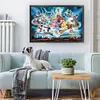 Disney Family-18CT Stamped Cross Stitch 70*50cm(Big Size)