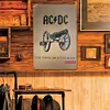 AC/DC - Vintage Metal Signs - 20*30cm/30*40cm - Music