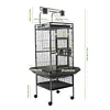 [US Local Warehouse] 60 Inch Large Bird Cage with Play Top and Rolling Stand Metal Parakeet Cage