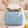 Quilted Insulated Food Container Water-Resistant Lightweight Lunch Bags for Work