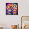 (US Local)Colorful Tree-Full Round Diamond Painting