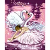 Swan Dance - 9CT Full Beaded Cross Stitch Kit(43x54cm)