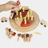 Birthday cake simulation model decoration train track digital cognitive crafts