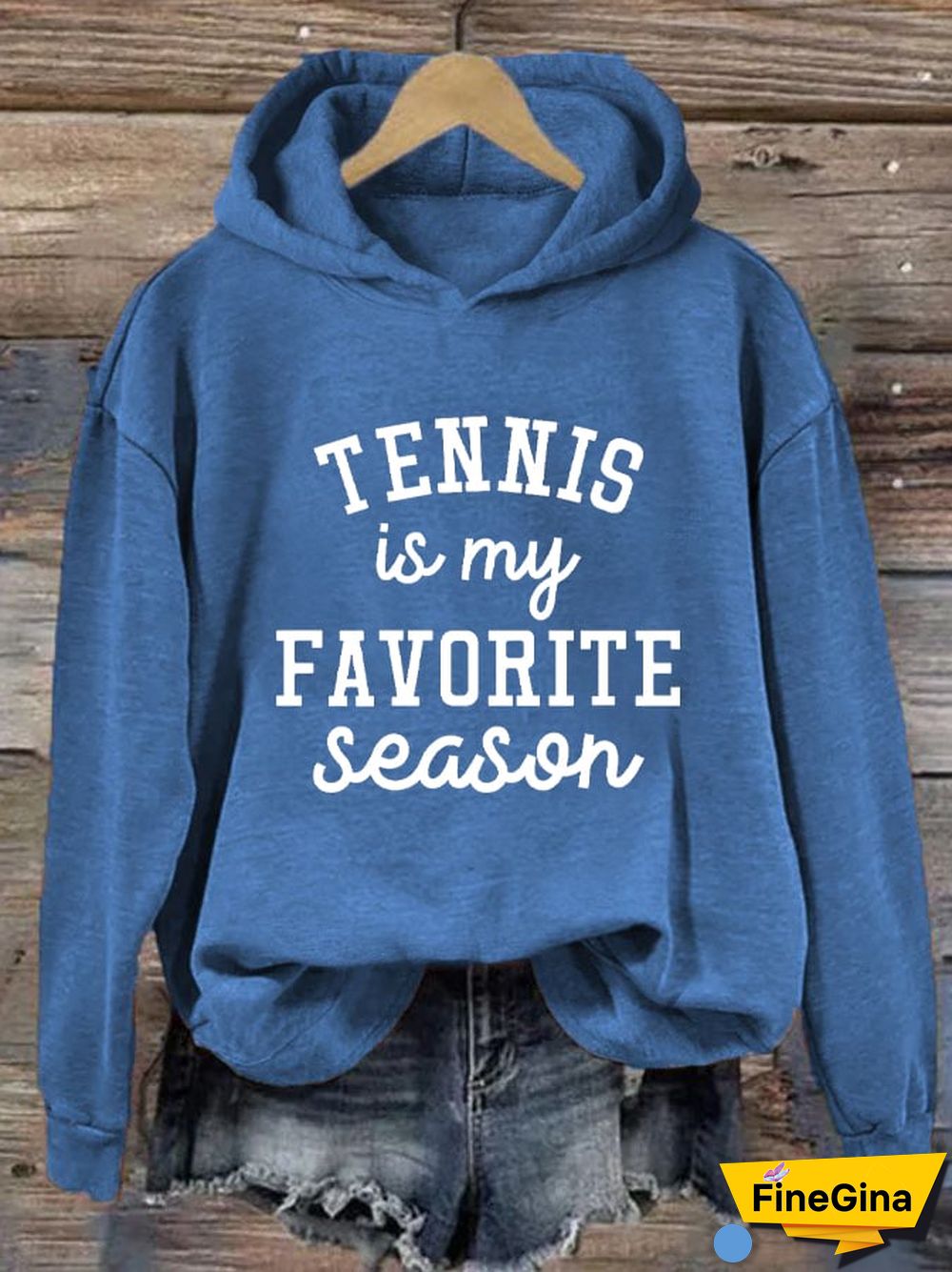 Women's Tennis is my Favorite Season Casual Hoodie