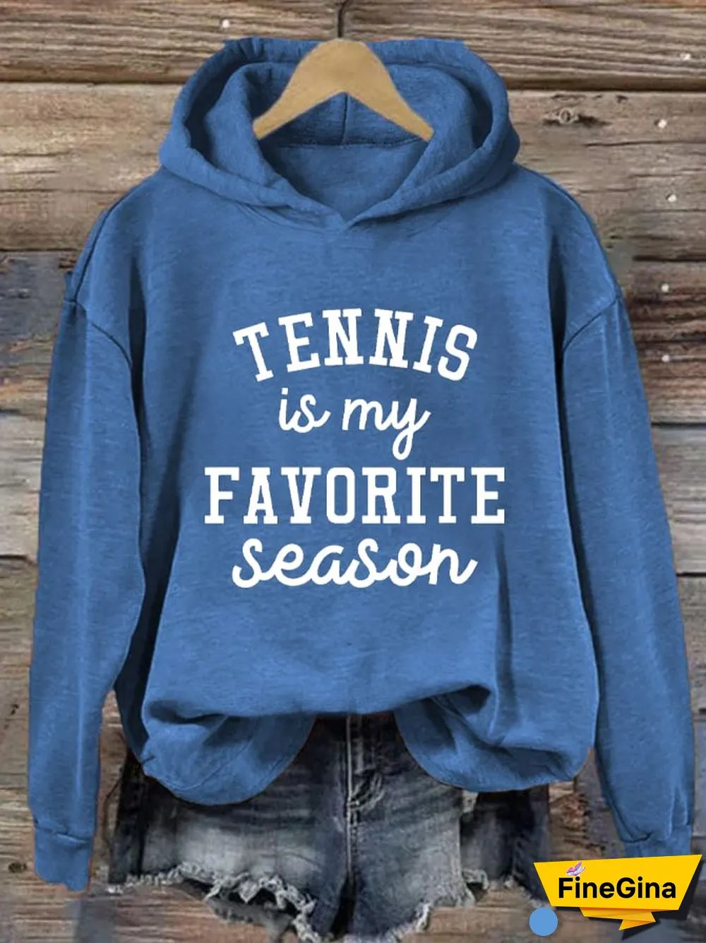Women's Tennis is my Favorite Season Casual Hoodie