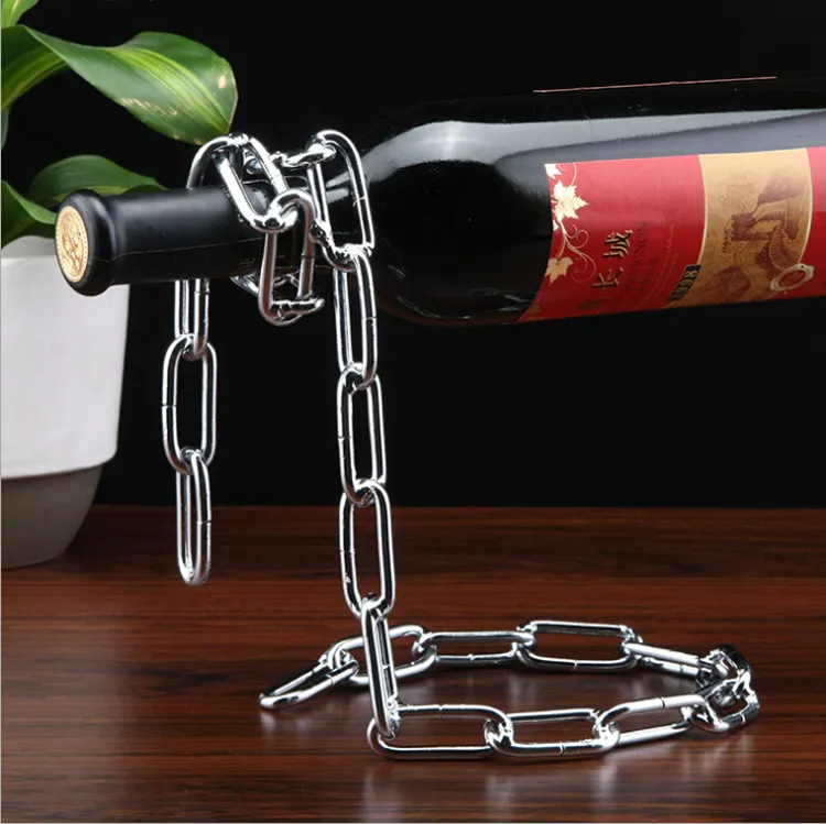 Athvotar Style Wine Cabinet Red Wine Rack Furnishings European Wine Shelf Bar KTV Iron Red Wine Display Rack