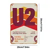 (Multi Style)U2 - Vintage Metal Signs - 20*30cm/30*40cm - Music