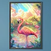 Diamond Painting-DIY Full Round Drill Flamingo(40*60CM)