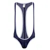 Men's Mesh Jockstrap Leotard Underwear Jumpsuits Wrestling Singlet Bodysuit