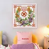 Wealth And Prosperity-14CT Stamped Cross Stitch 34*34cm/13.39*13.39in