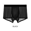Men's Transparent Ice Silk Underwear