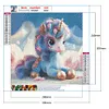 Animal-Full Round Diamond Painting 30*30cm