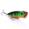 5Pcs Popper Fishing Lures 6.5cm 11g Wobblers Artificial Bait for Bass Perch Pike